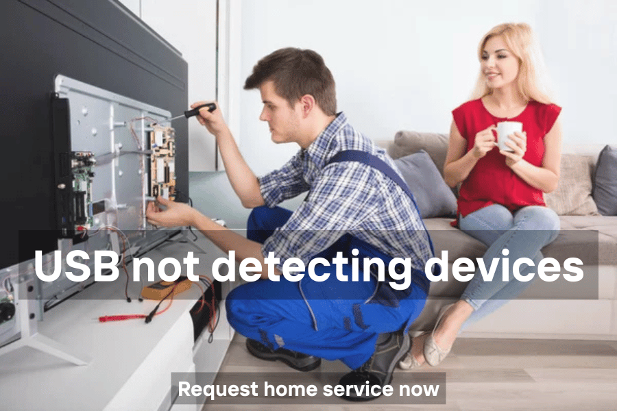 TV USB port not detecting devices like pen drives or external hard drives