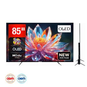 85-Inch OLED 4K Bathroom TV – LED Backlight, 60Hz, Wide Screen, HDMI & USB